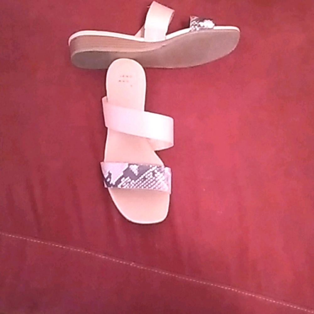 Tan sandals